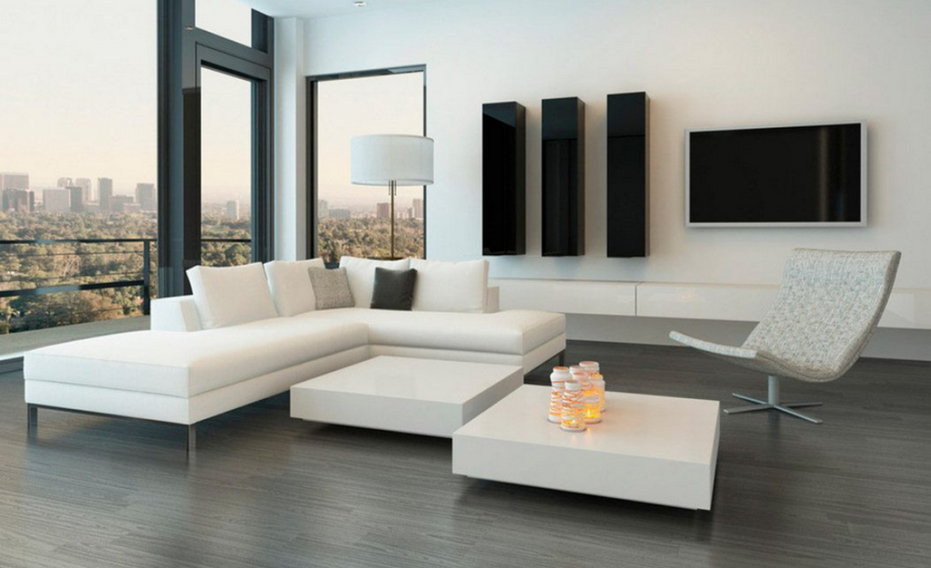 decorar un salón minimalista