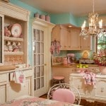 cocina shabby chic